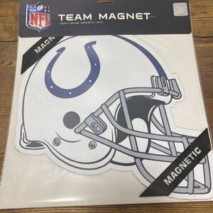 Indianapolis Colts Vinyl Team Magnet Helmet Decal Football Sport Car Truck 12 In